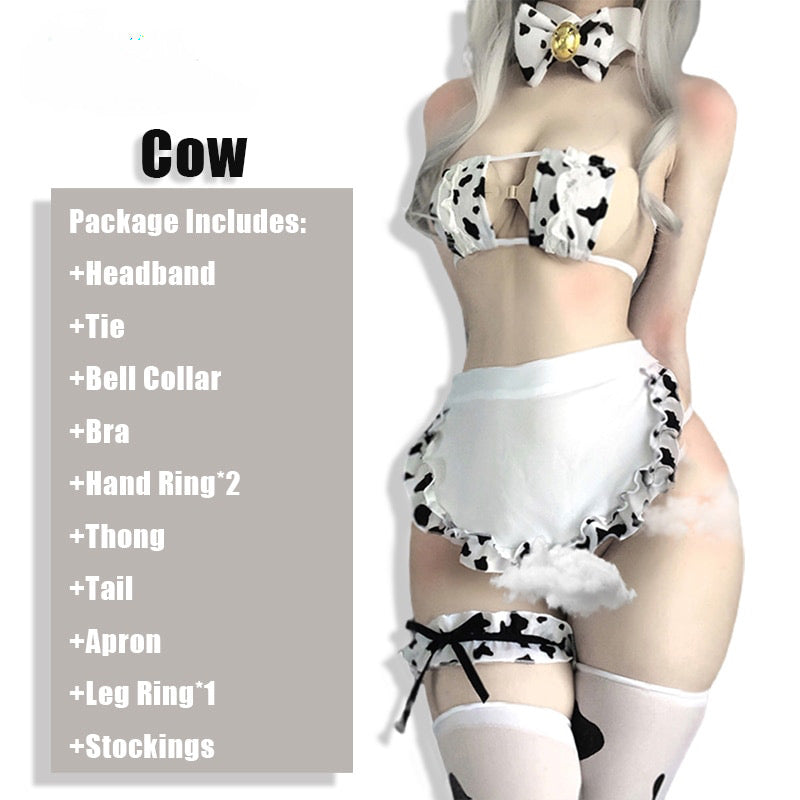 Cow Maid Tankini